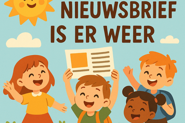 de nieuwsbrief is er weer